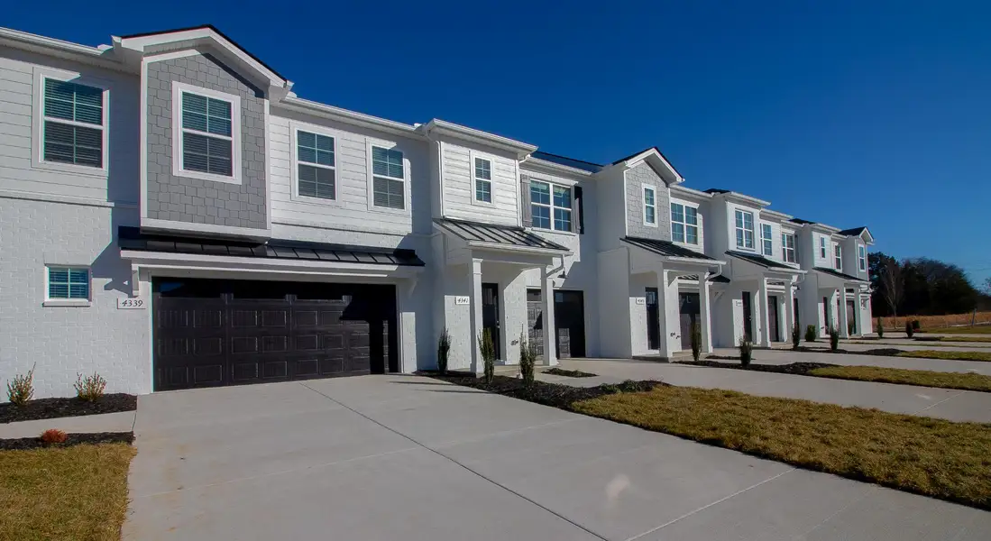 Front exterior of a home in the Jackson Towne community, located in Murfreesboro, TN (Image 2). Front exterior of a home in the Jackson Towne community, located in Murfreesboro, TN (Image 2).