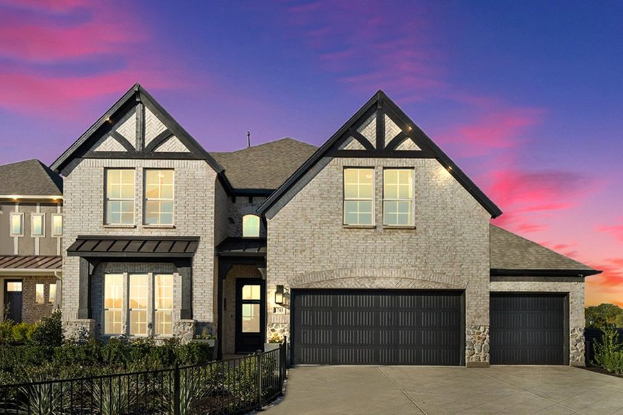 Front exterior of a home in the La Terra at Uptown Celina community, located in Celina, TX (Image 3).