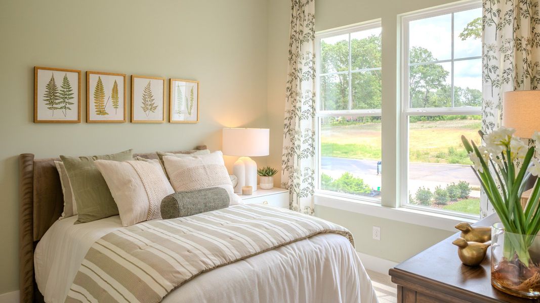 Guest Bedroom in the Elate II model home Guest Bedroom in the Elate II model home
