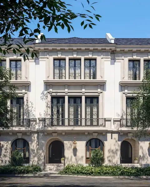 Front exterior of a home in the The George Residences community, located in Coral Gables, FL (Image 4).