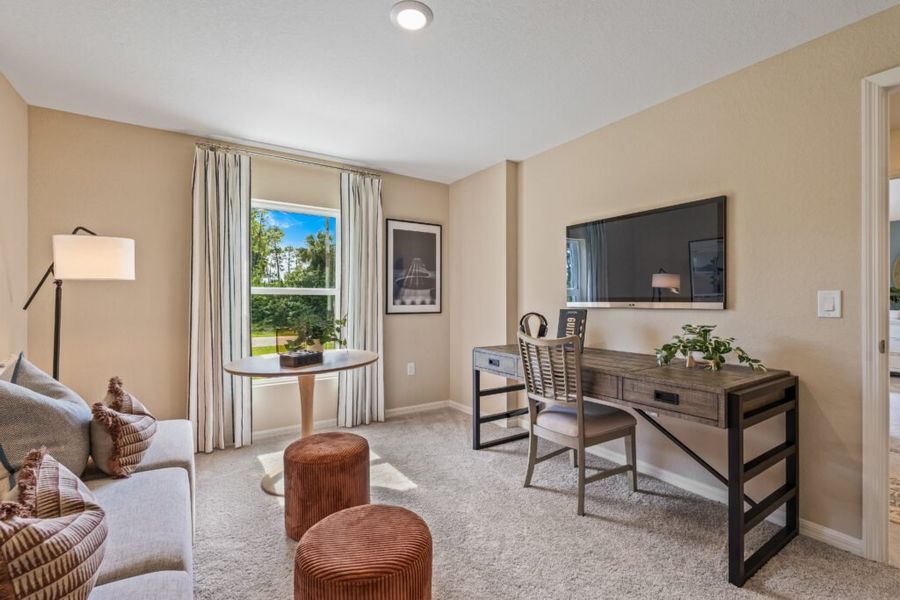 Furnished interior in a model home at LaBelle in Labelle (Image 14).