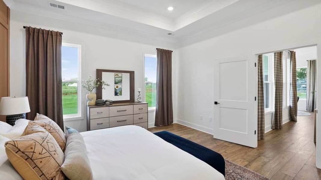 Furnished interior in a model home at Williams Ridge in Woodruff (Image 21).
