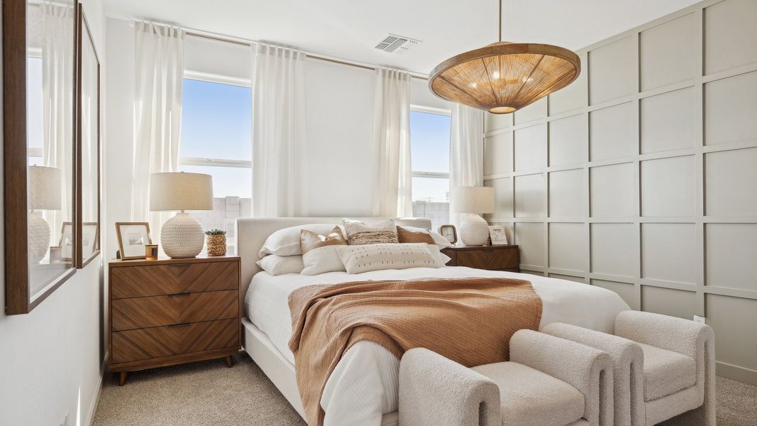 Furnished interior in a model home at Anthem at Merrill Ranch in Florence (Image 85).