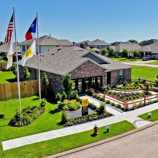 Front exterior of a home in the Avellino community, located in Manvel, TX (Image 4).