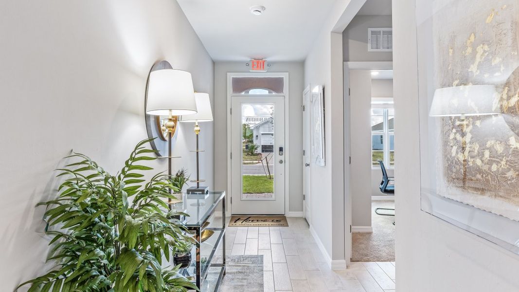 Furnished interior in a model home at Seagrass in Punta Gorda (Image 7). Furnished interior in a model home at Seagrass in Punta Gorda (Image 7).