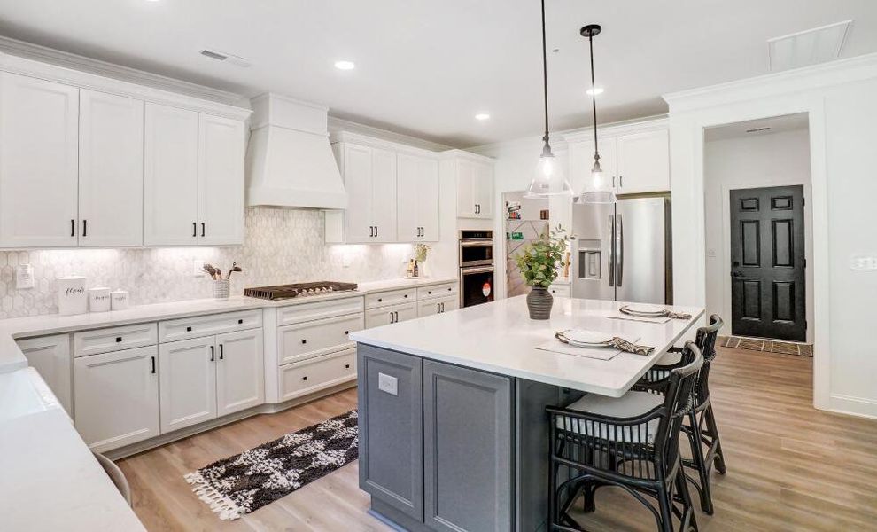 Furnished interior in a model home at Twin Creek in Kernersville (Image 16). Furnished interior in a model home at Twin Creek in Kernersville (Image 16).