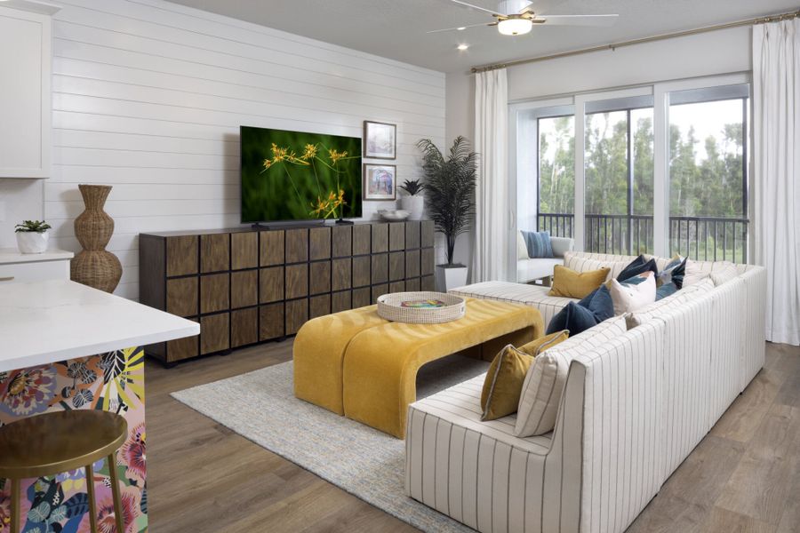 Screened Balconies & Lanais Included