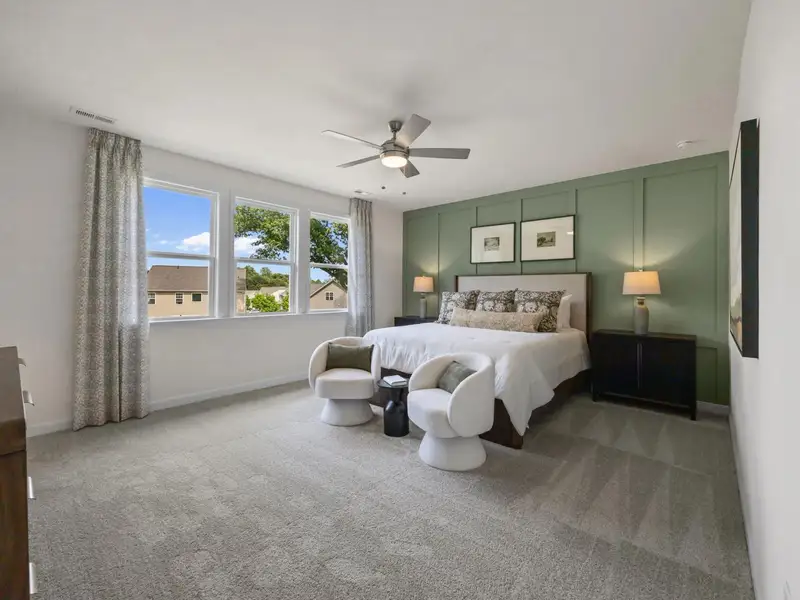 Furnished interior in a model home at Windgate in Mooresville (Image 33). Furnished interior in a model home at Windgate in Mooresville (Image 33).