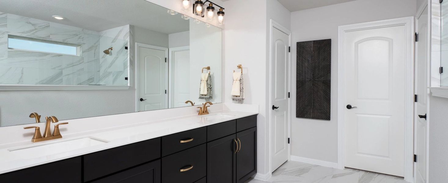 Furnished interior in a model home at Patterson Ranch in Georgetown (Image 13). Furnished interior in a model home at Patterson Ranch in Georgetown (Image 13).