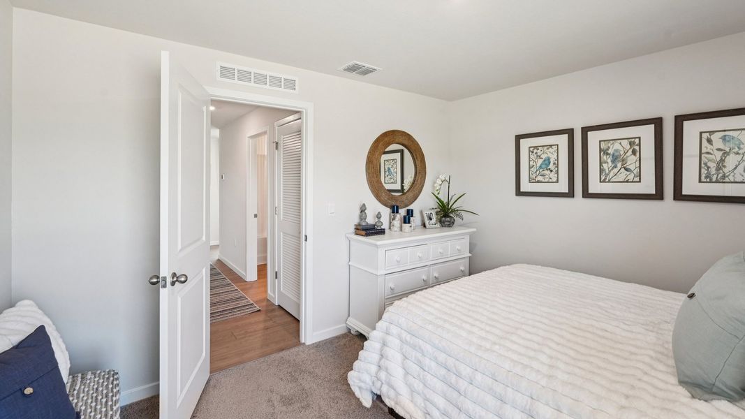 Furnished interior in a model home at Bentley Crossing in Fort Myers (Image 38).