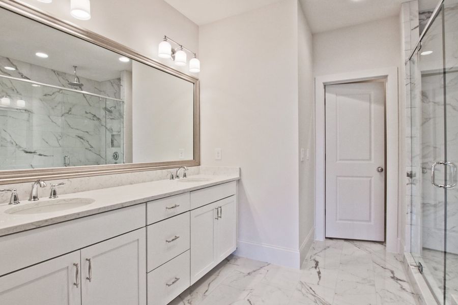 Furnished interior in a model home at Archerfield in Smyrna (Image 50).