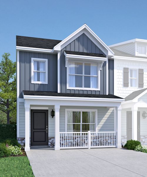 Front exterior of a home in the Pinehaven community, located in Laurens, SC (Image 4).