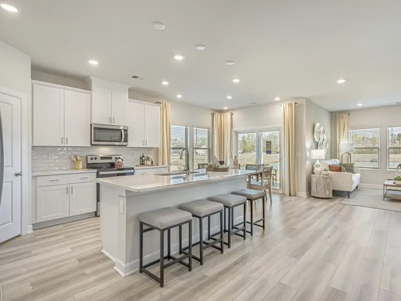 Newport floorplan modeled at Creekside Point in Little River, S.C.