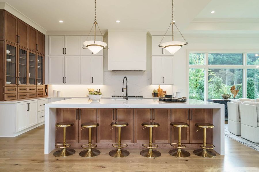 Furnished interior in a model home at Shinleaf Estates in Raleigh (Image 18). Furnished interior in a model home at Shinleaf Estates in Raleigh (Image 18).