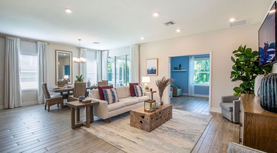 Furnished interior in a model home at Venice in Venice (Image 3).