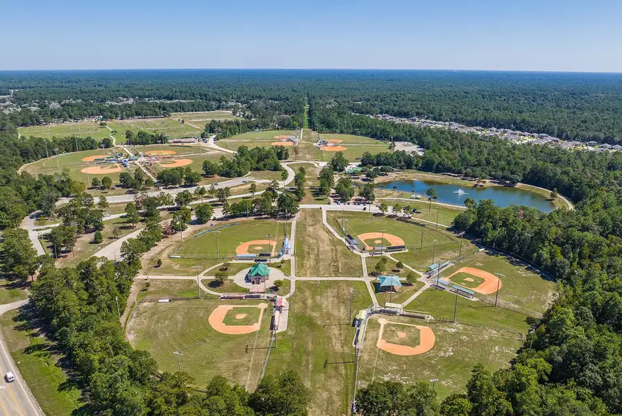 Conroe Aerial Carl Barton Jr Park Baseball Park Complex 4of4 051925