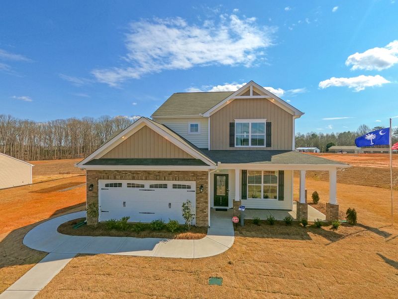 Front exterior of a home in the Highland Park community, located in Roebuck, SC (Image 1). Front exterior of a home in the Highland Park community, located in Roebuck, SC (Image 1).