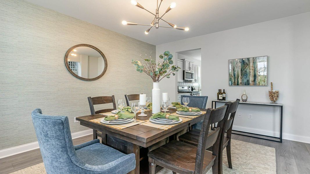 Furnished interior in a model home at Haven View in Murrells Inlet (Image 5). Furnished interior in a model home at Haven View in Murrells Inlet (Image 5).