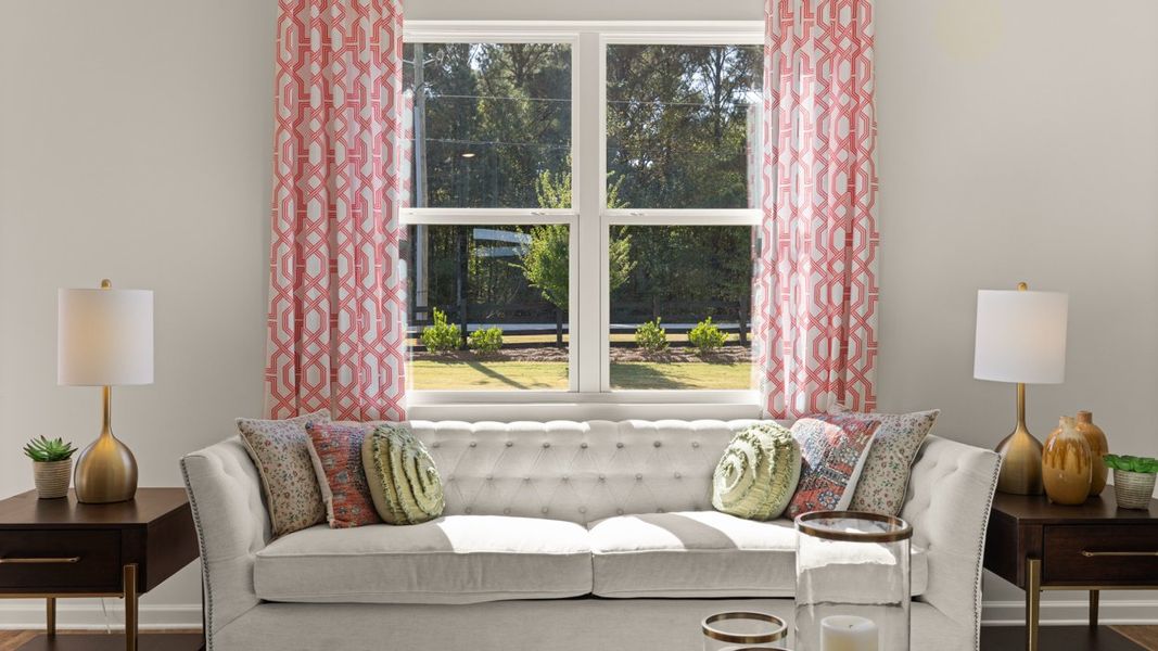 Furnished interior in a model home at The Reserve at Calcutta in Stockbridge (Image 28). Furnished interior in a model home at The Reserve at Calcutta in Stockbridge (Image 28).