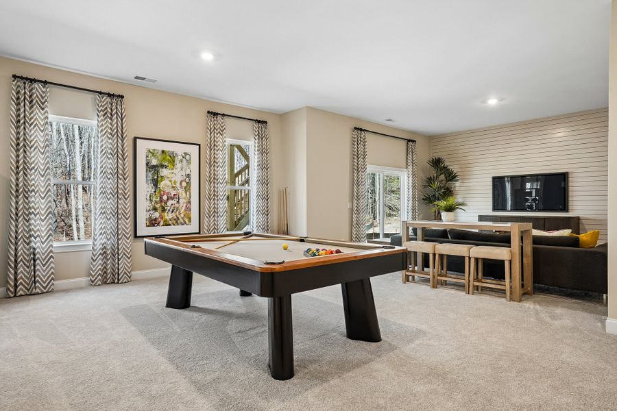 Furnished interior in a model home at Magnolia Acres in Fuquay Varina (Image 19). Furnished interior in a model home at Magnolia Acres in Fuquay Varina (Image 19).