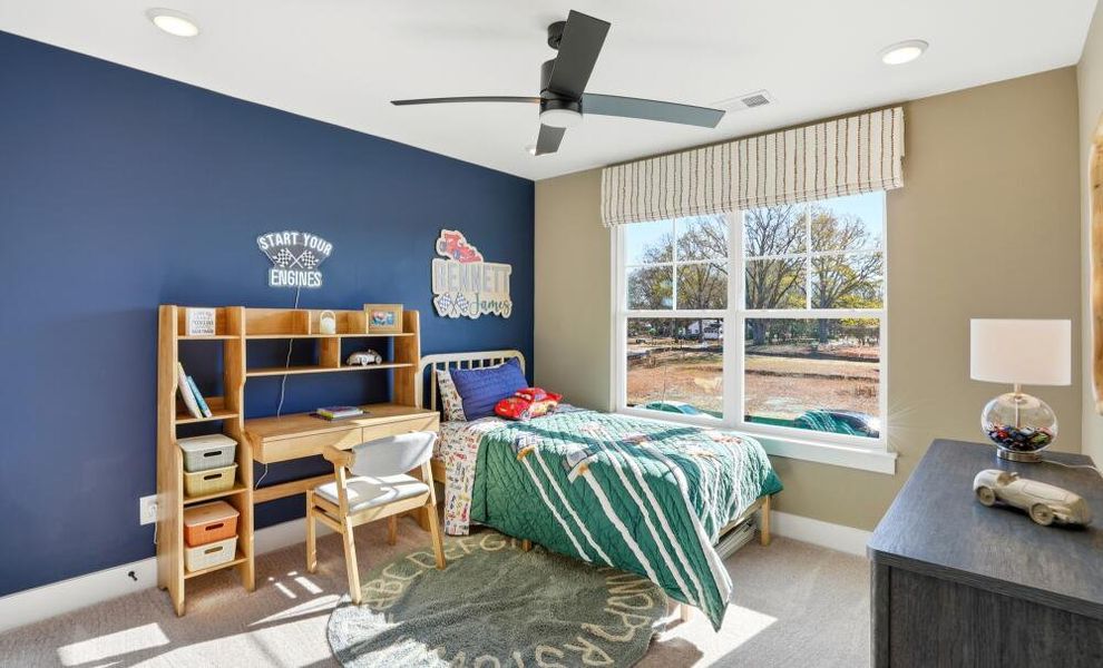 Furnished interior in a model home at Blythe Mill Townhomes in Waxhaw (Image 33). Furnished interior in a model home at Blythe Mill Townhomes in Waxhaw (Image 33).