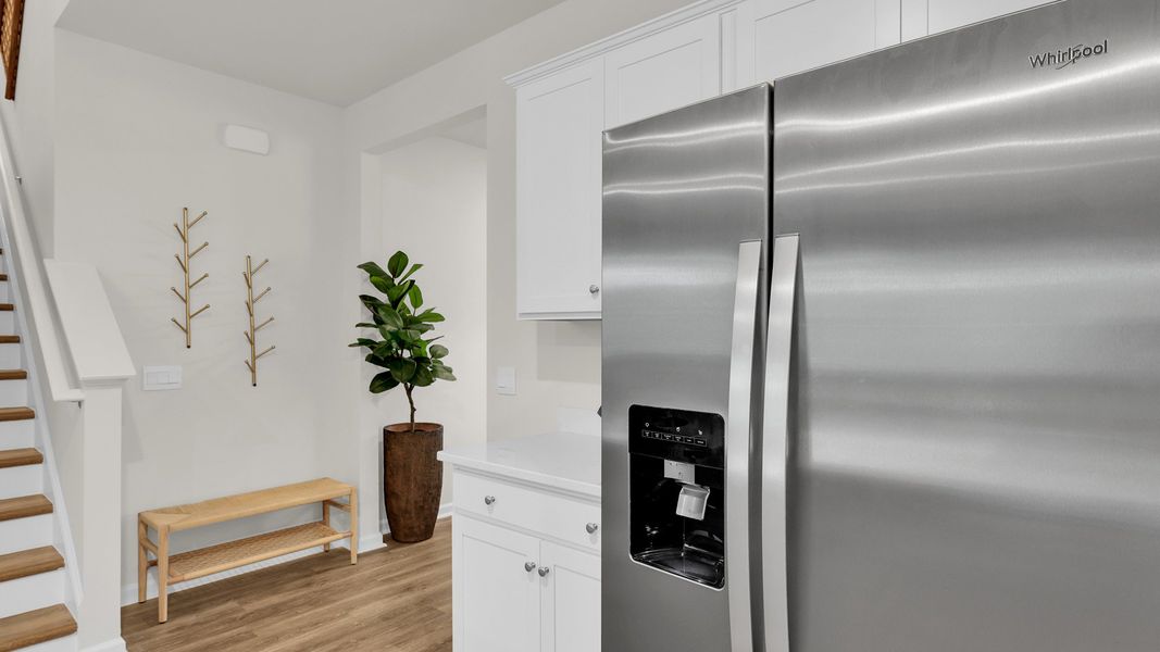 Furnished interior in a model home at The Cove at Mallard Crossing in Summerville (Image 6).