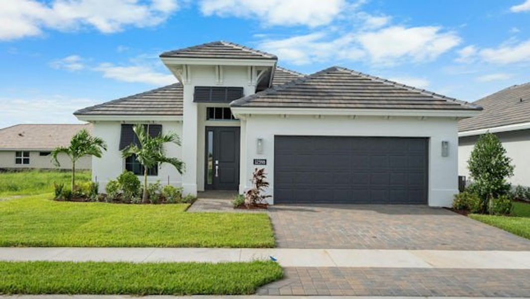 Front exterior of a home in the Lake Park at Tradition community, located in Port St. Lucie, FL (Image 41).