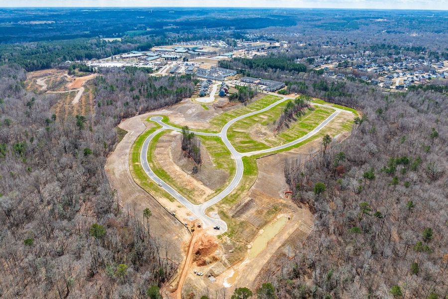 Site preparation and early development at Riverwood Ranch in Clayton, NC (Image 4).