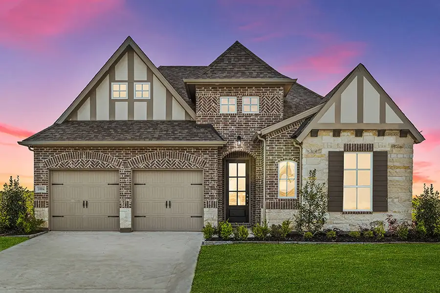 Front exterior of a home in the Leonard Trails community, located in Anna, TX (Image 8).