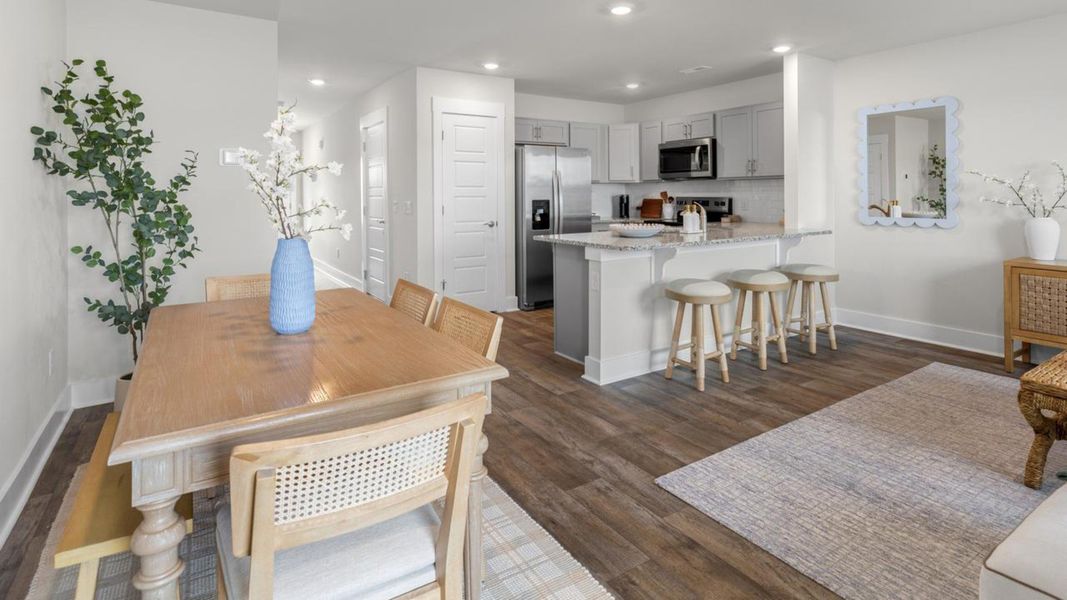 Furnished interior in a model home at The Landing at Sidbury Station in Castle Hayne (Image 17). Furnished interior in a model home at The Landing at Sidbury Station in Castle Hayne (Image 17).