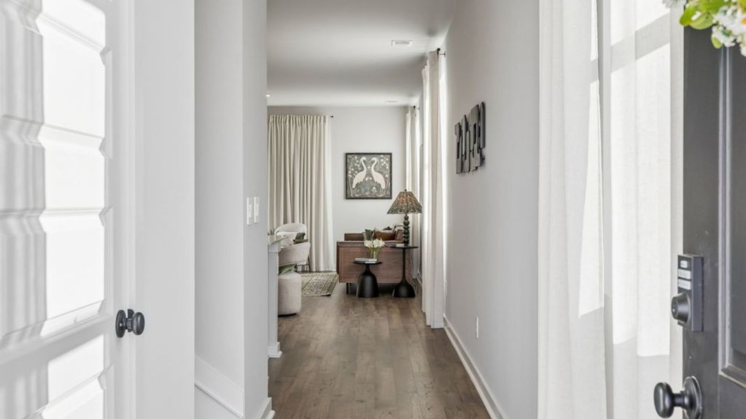 Furnished interior in a model home at Reserve at Hickory Ridge in Columbia (Image 62).