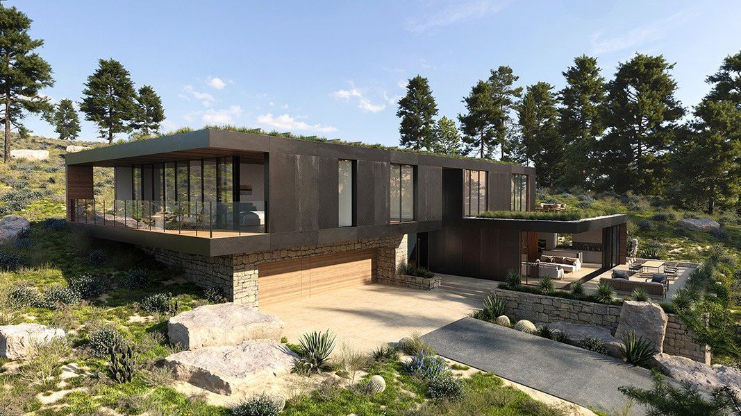 Front exterior of a home in the Canyon Pines community, located in Arvada, CO (Image 1). Front exterior of a home in the Canyon Pines community, located in Arvada, CO (Image 1).