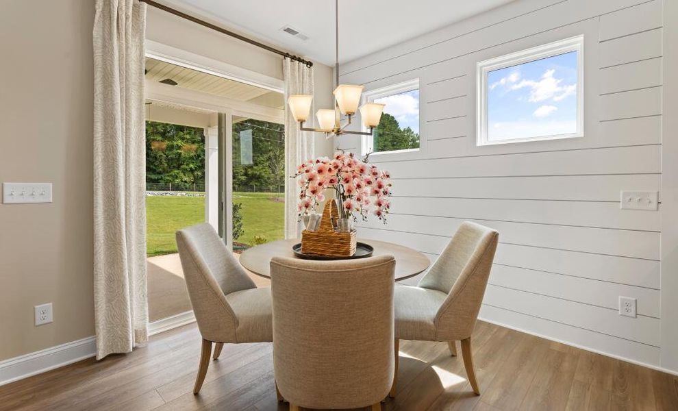 Furnished interior in a model home at The Grove at Bratton Park in York (Image 14). Furnished interior in a model home at The Grove at Bratton Park in York (Image 14).