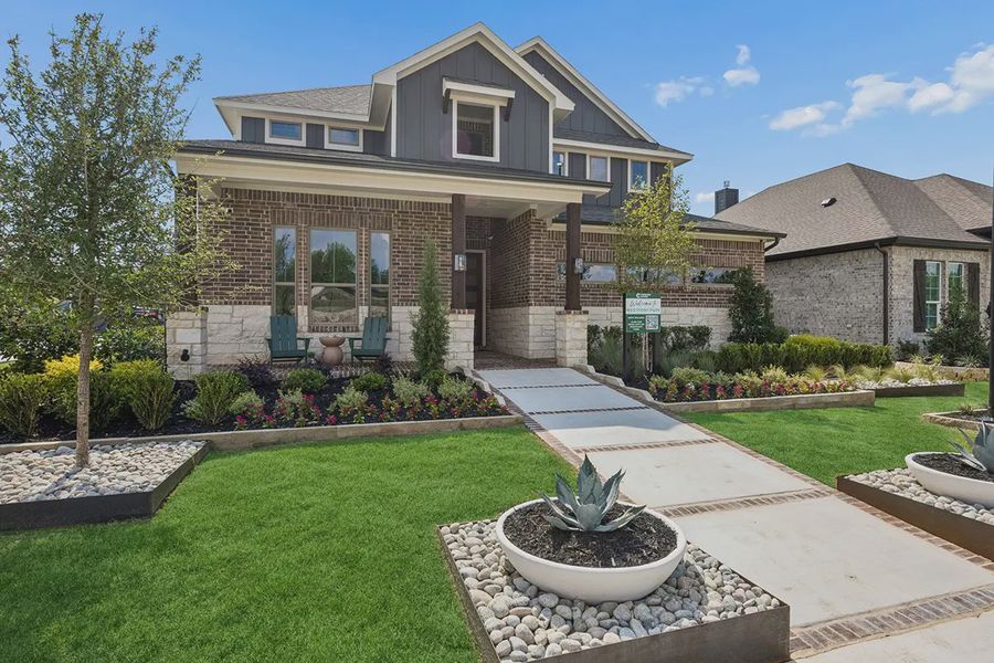 Front exterior of a home in the Westpoint Park community, located in Fort Worth, TX (Image 4).