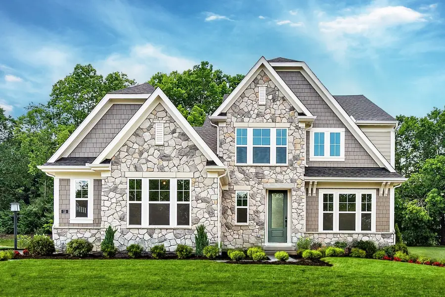 Front exterior of a home in the Brookshale community, located in Cumming, GA (Image 13).