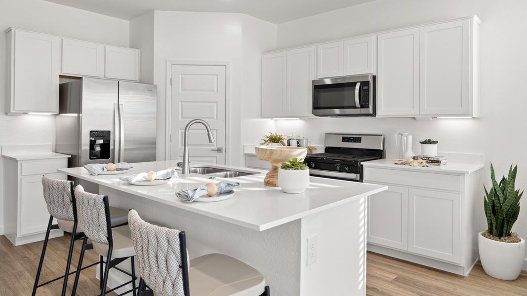 Furnished interior in a model home at Mason Ranch in Surprise (Image 24).