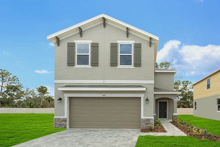 Choose from 1 and 2-level Home Designs