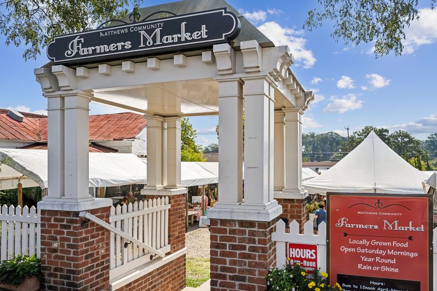 Front exterior of a home in the Heritage community, located in Indian Trail, NC (Image 7).