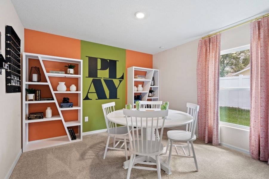 Furnished interior in a model home at Citrus Springs in Citrus Springs (Image 24).