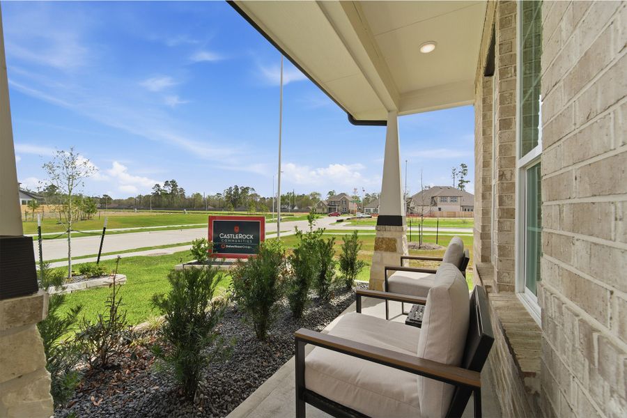 Exterior details of a home in Sundance Cove, Crosby (Image 3).