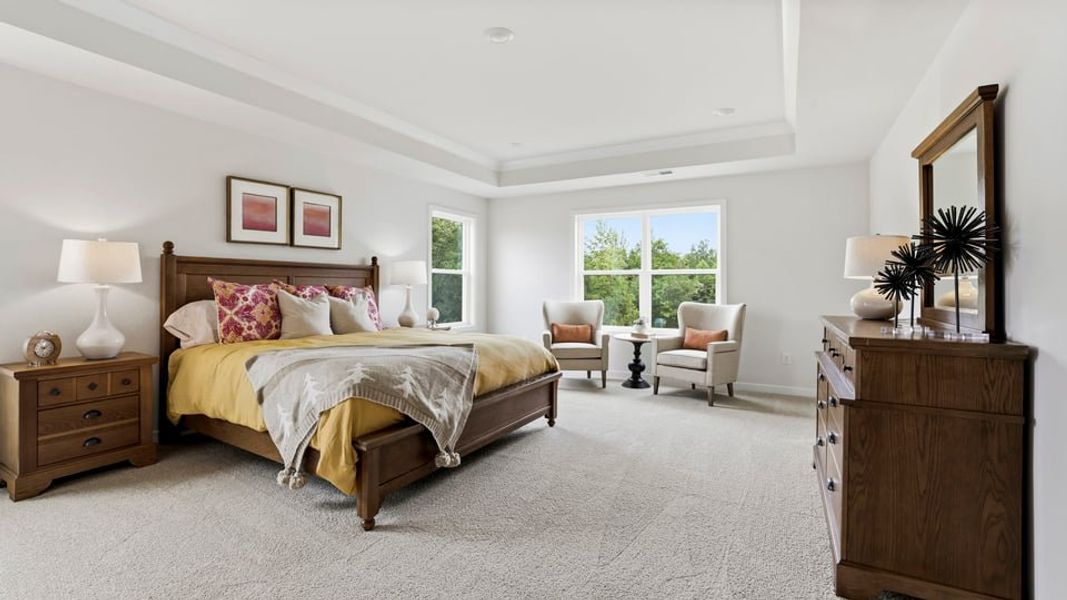 Furnished interior in a model home at Campbell Ridge in Pelzer (Image 31). Furnished interior in a model home at Campbell Ridge in Pelzer (Image 31).