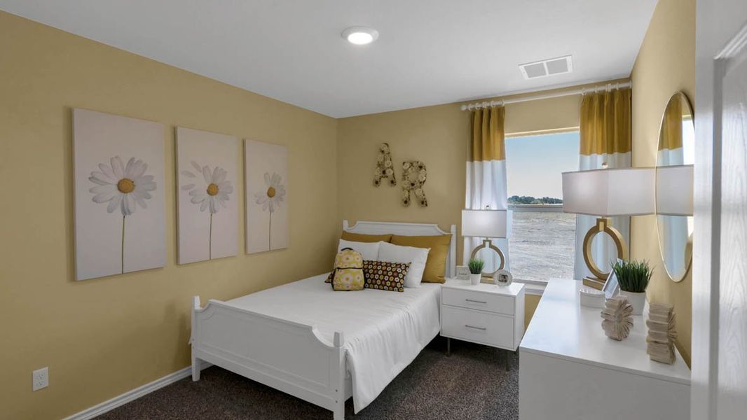 Furnished interior in a model home at Warrior's Legacy in Nolanville (Image 17). Furnished interior in a model home at Warrior's Legacy in Nolanville (Image 17).