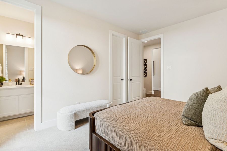 Meraki Model Secondary Bedroom | American Legend Homes – Forney, TX