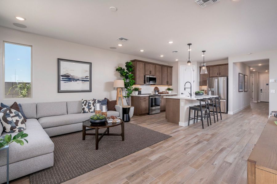 Furnished interior in a model home at Skyline Village in San Tan Valley (Image 5). Furnished interior in a model home at Skyline Village in San Tan Valley (Image 5).