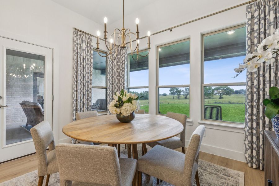 Furnished interior in a model home at Lakeway Estates in Waxahachie (Image 25). Furnished interior in a model home at Lakeway Estates in Waxahachie (Image 25).