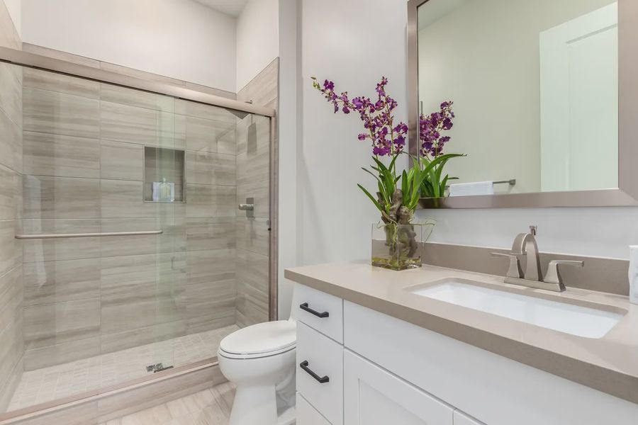 Furnished interior in a model home at Bellero Estates in Queen Creek (Image 61).