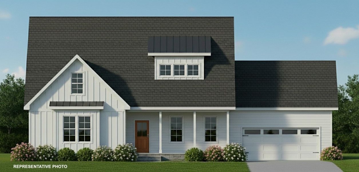 Front exterior of a home in the Sommerset Pond community, located in Wendell, NC (Image 3). Front exterior of a home in the Sommerset Pond community, located in Wendell, NC (Image 3).