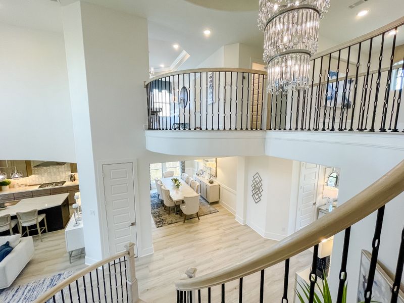 Furnished interior in a model home at Candela – 50' in Richmond (Image 15).