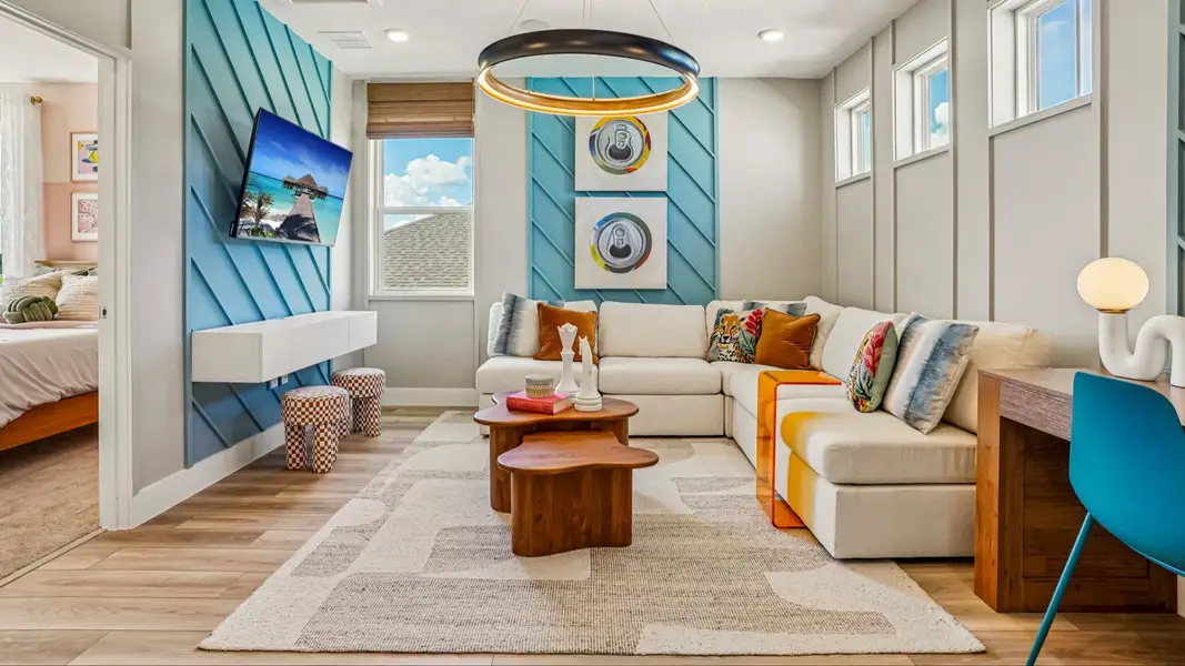 Loft Space | Oleander Model Home at Ardisia Park in New Smyrna Beach