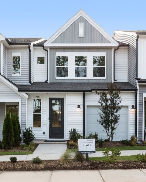 Front exterior of a home in the Fifteen 15 Cannon community, located in Charlotte, NC (Image 10). Front exterior of a home in the Fifteen 15 Cannon community, located in Charlotte, NC (Image 10).